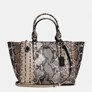 COACH Carryall Exotic Embossed Leather - NWT RARE!